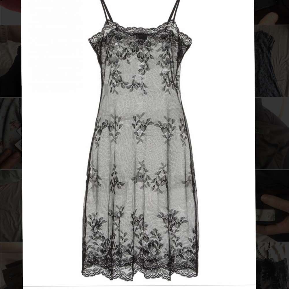 NWT Cosabella Montmartre lace slip M